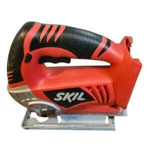 Skil Jigsaw Cordless Tool Adjustable Speed Red & Black Durable Design